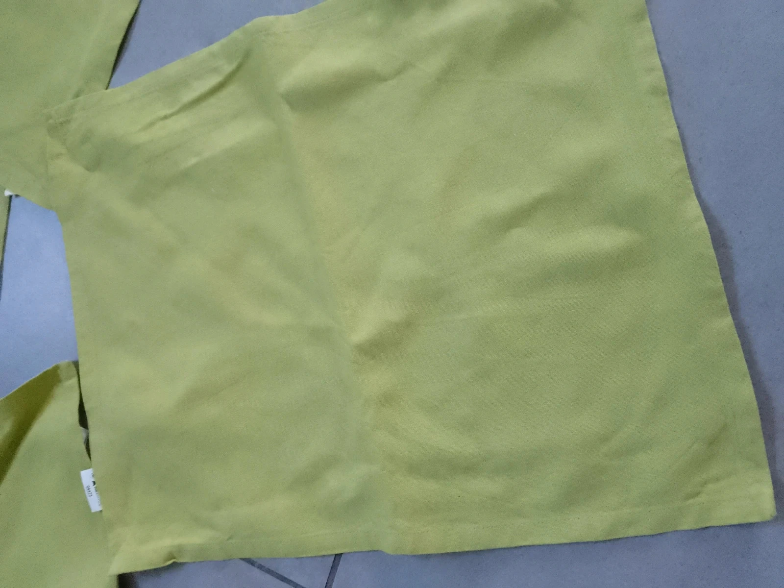 Set of 7 pistachio green placemats – photo 3
